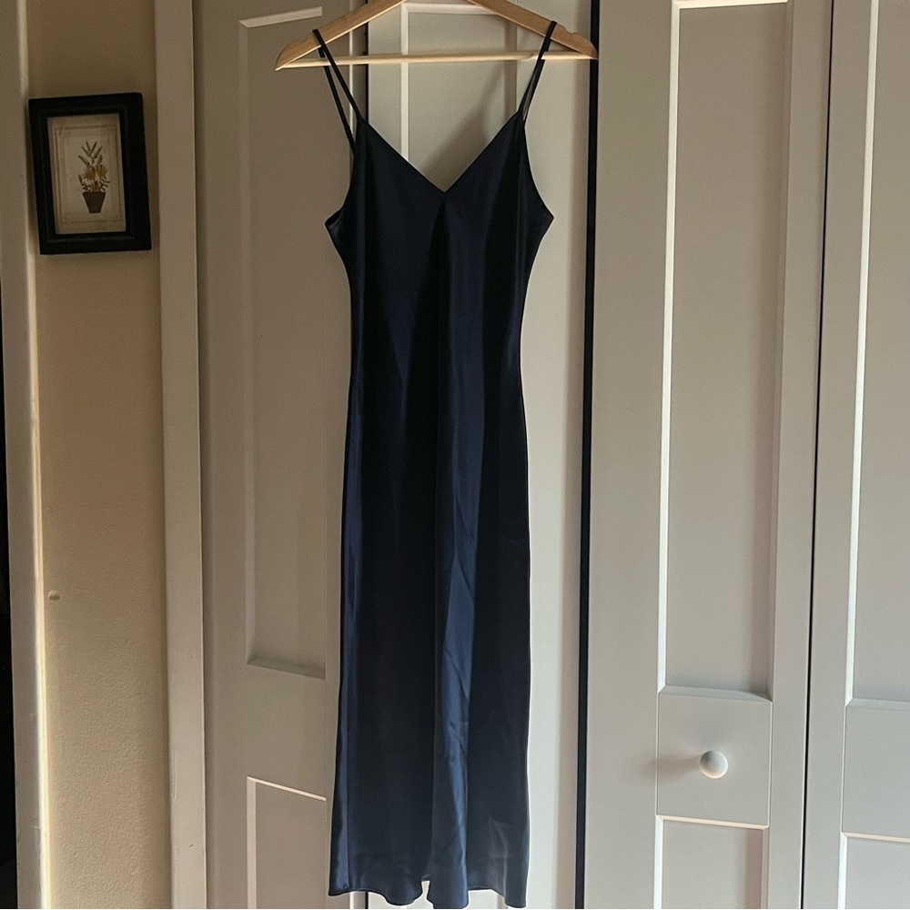 Quince Washable Silk Midi Dress